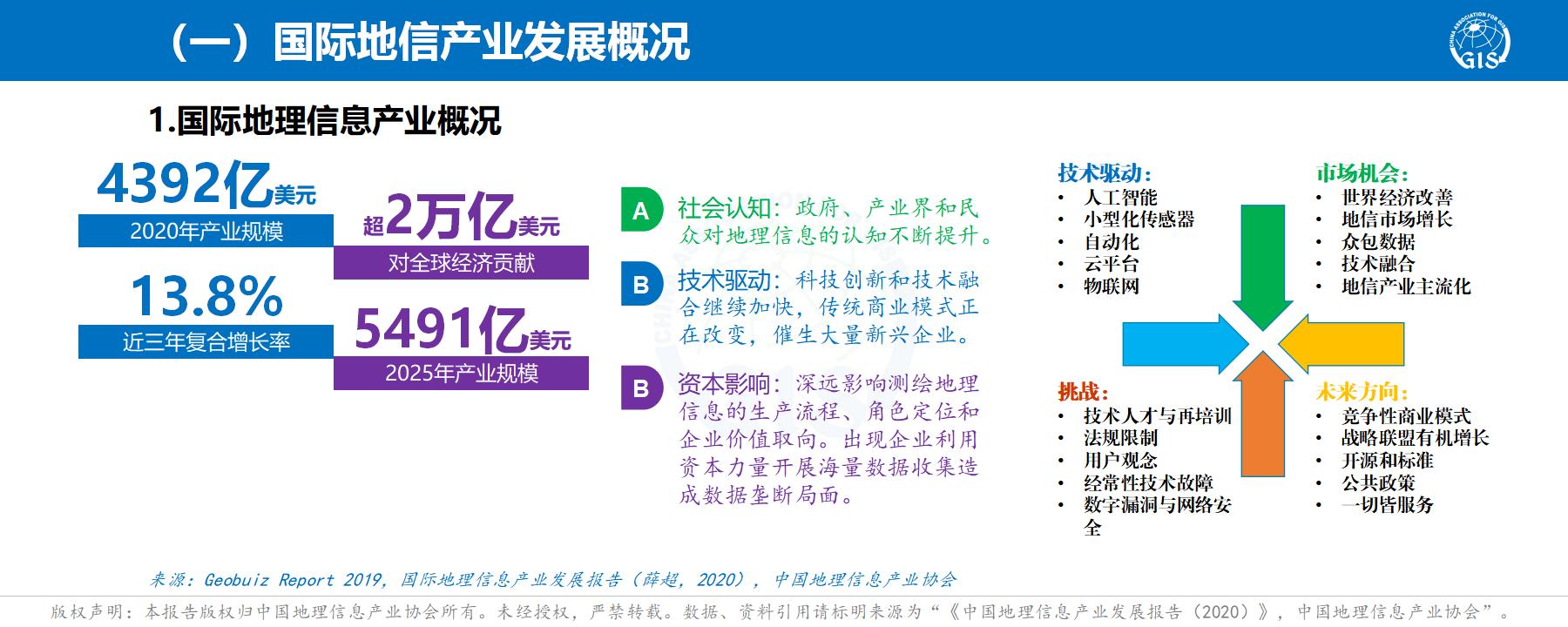 中国地理信息产业发展报告(2020) 中国地理信息产业发展报告(2020)